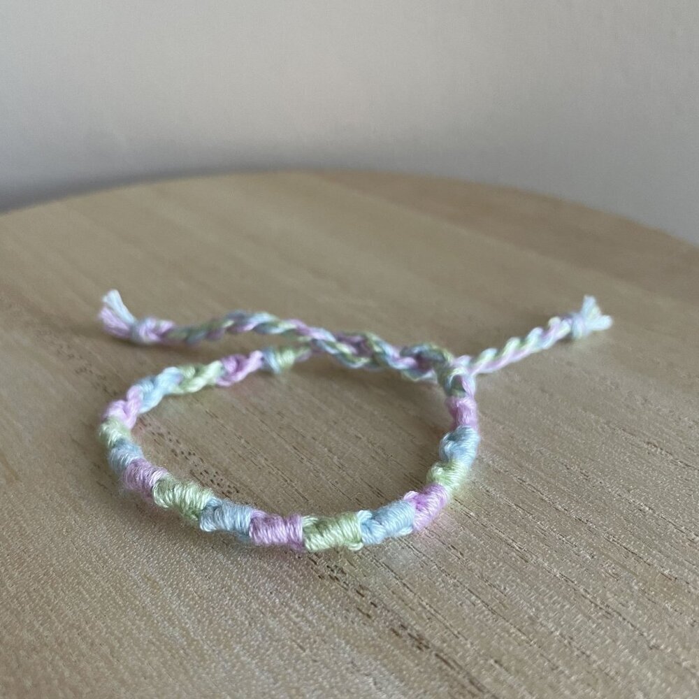 Donna Bracelet, anklet, trendy, comfortable, tie, embroidery thread, woven, gift